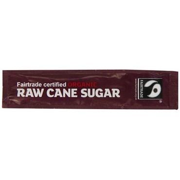 Equal Exchange Fairtrade Organic Raw Cane Sugar 1000 Sticks